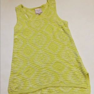 ROMEO AND JULIETS green tunic tank size medium